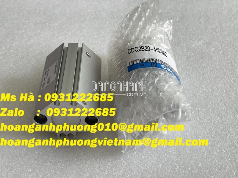 Bộ xi lanh thiết kế nhỏ gọn dòng SMC CDQ2B20-45DMZ