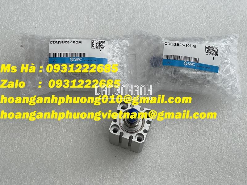 Xi lanh CDQSB25-10DM SMC - nhà phân phối giá tốt 