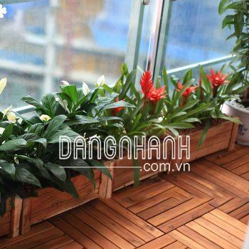 Chậu gỗ chữ nhật trồng cây, trồng rau, trồng hoa cao cấp 275,000 ₫ – 400,000