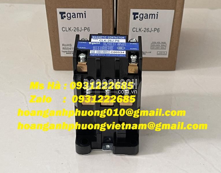 Togami CLK-26J-P6 dòng contactor giá siêu rẻ hiện nay 