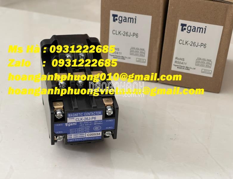 Togami CLK-26J-P6 dòng contactor giá siêu rẻ hiện nay 