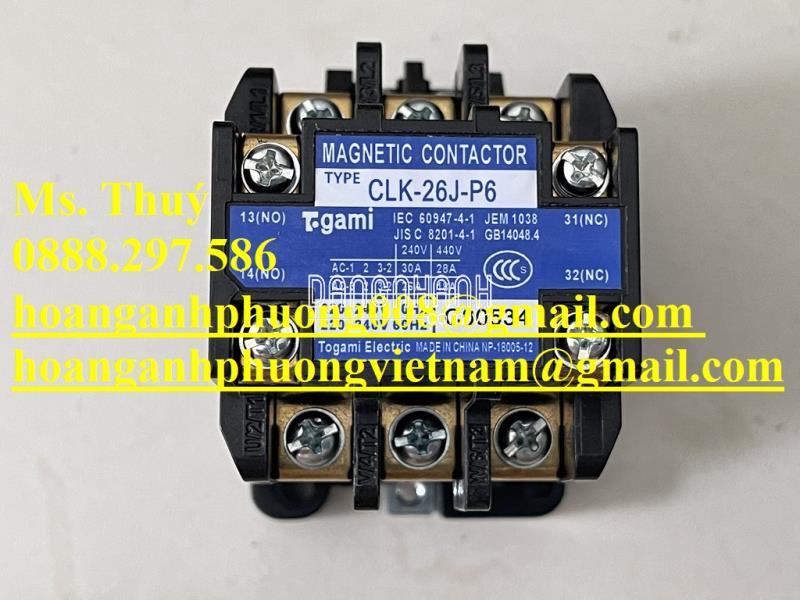 Khởi động từ giá tốt - Togami CLK-26J-P6 - Giao hàng toàn quốc