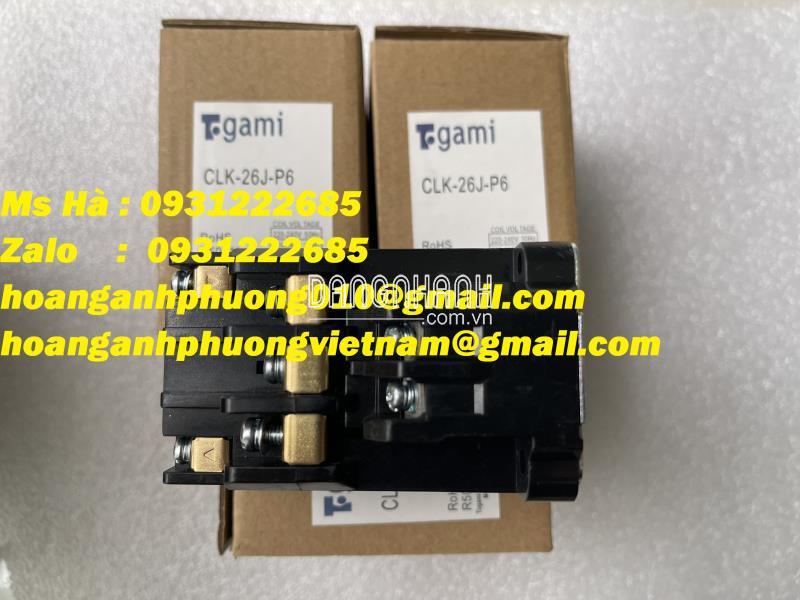 Chuyên dòng contactor nhập khẩu Togami CLK-26J-P6