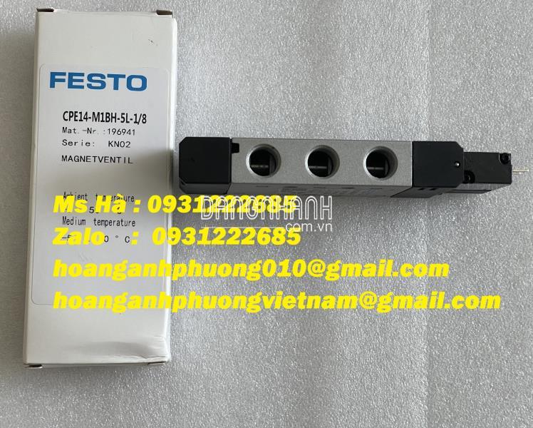 Công tắc điều khiển khí nén CPE14-M1BH-5L-1/8 Festo mới 100%