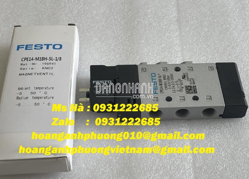 Công tắc điều khiển khí nén CPE14-M1BH-5L-1/8 Festo mới 100%