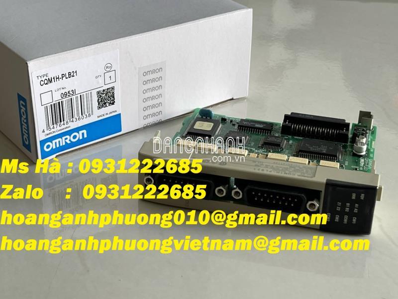 CQM1H-PLB21 | bộ mở rộng PLC Omron tốc độ cao | nhập trực tiếp 