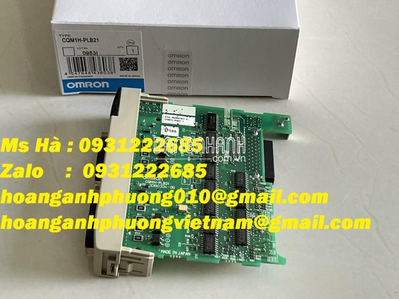 Mô đun mở rộng hỗ trợ ngõ vào xung CQM1H-PLB21 Omron