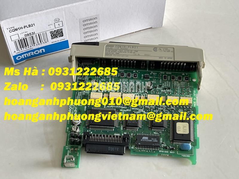 Mô đun mở rộng hỗ trợ ngõ vào xung CQM1H-PLB21 Omron