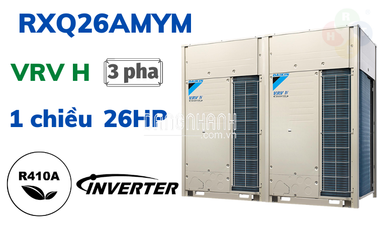 Dàn Nóng Loại Tiêu Chuẩn 1 Chiều VRV A 26HP RXQ26AMYM