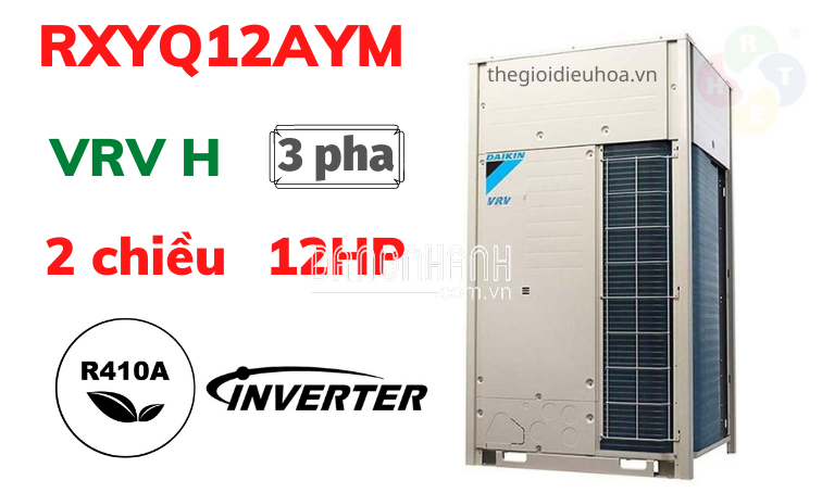 Dàn Nóng Loại Tiêu Chuẩn 2 Chiều VRV H 12HP RXYQ12AYM