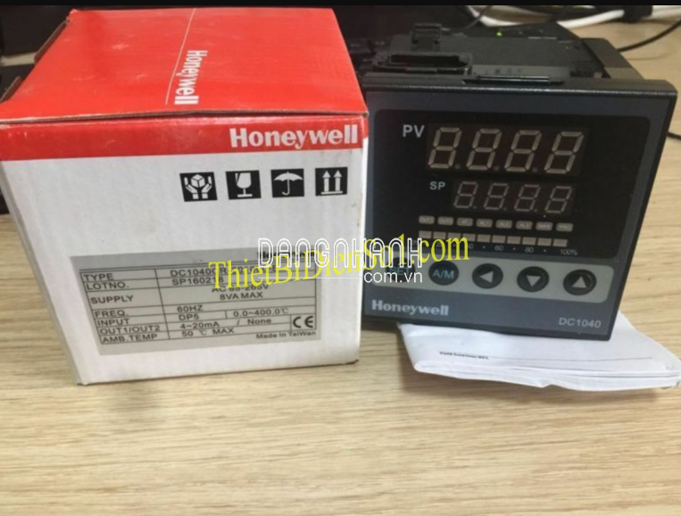 Bộ điều khiển nhiệt độ Honeywell DC1040CL-301-00B-E Cty Thiết Bị Điện Số 1