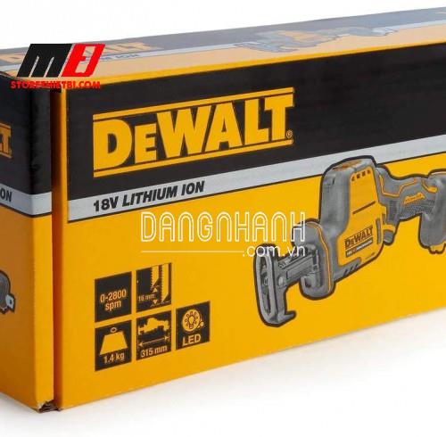 Thân máy cưa kiếm dùng pin Dewalt DCS369B
