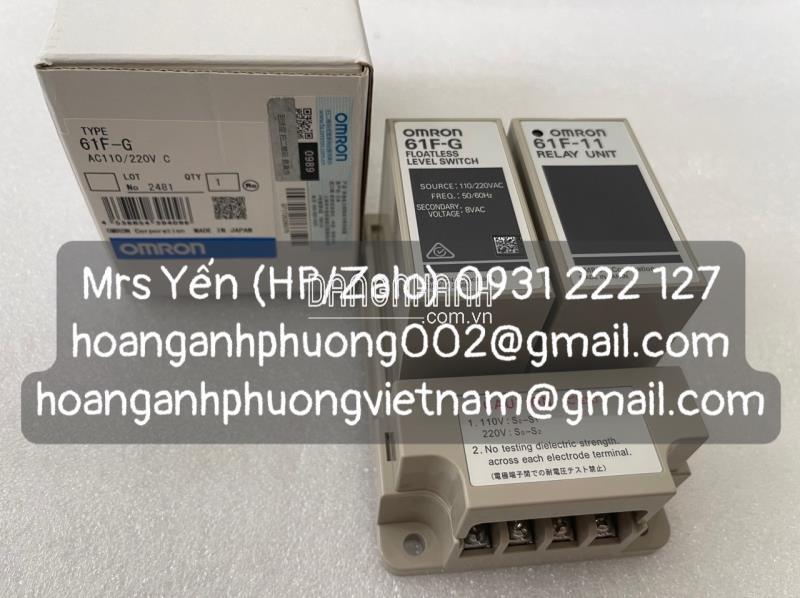 Hàng new: 61F-G | Bộ điều khiển mức | Omron | Hoàng Anh Phương