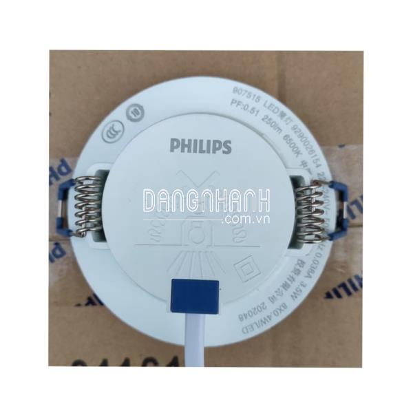 Đèn led âm trần downlight DL168B LED3/30 3.5W 5.5W 7W D80 Philips