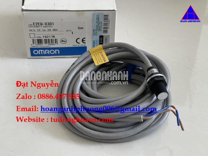 Omron E2EQ-X3D1 2M bộ cảm biến tiệm cận chính hãng