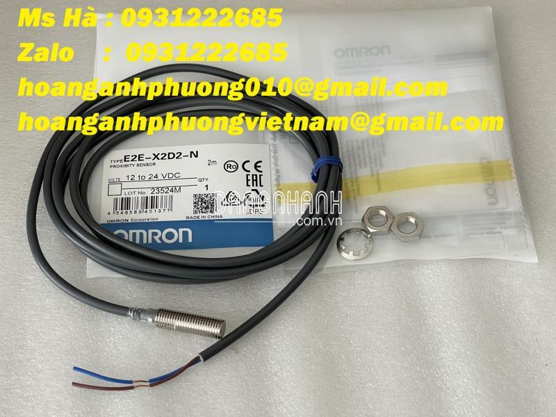 Cảm biến tiệm cận E2E-X2D2-N Omron - bh 12 tháng 