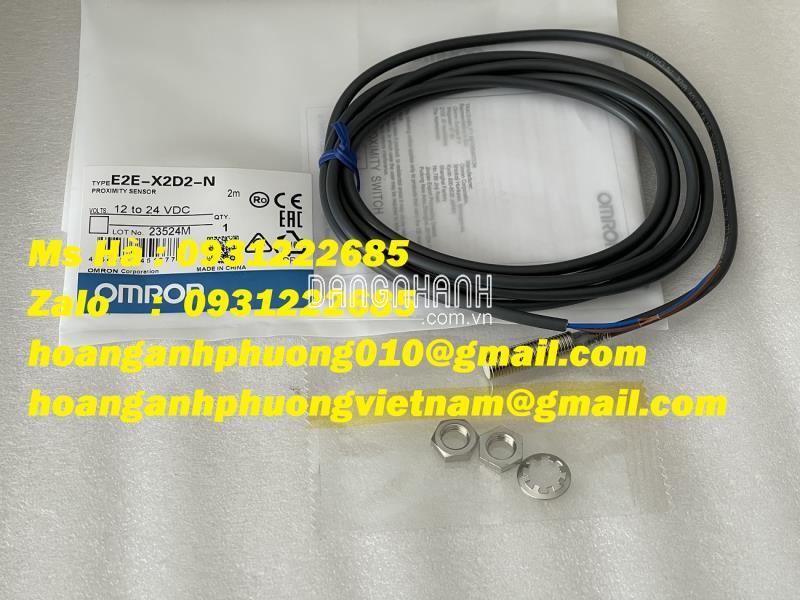 Cảm biến tiệm cận E2E-X2D2-N Omron - bh 12 tháng 
