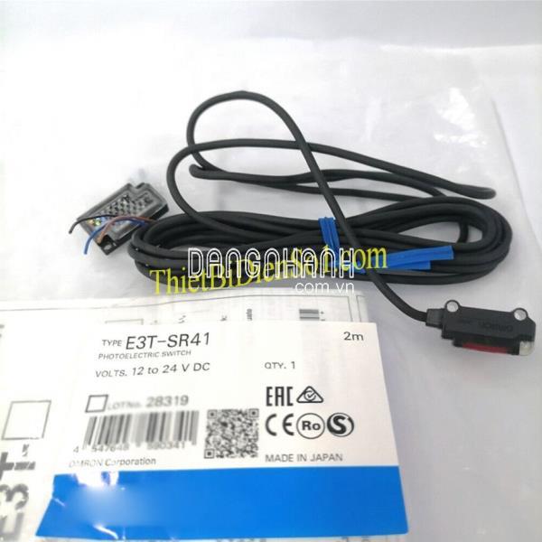Cảm biến quang Omron E3T-SR41 2m -Cty Thiết Bị Điện Số 1