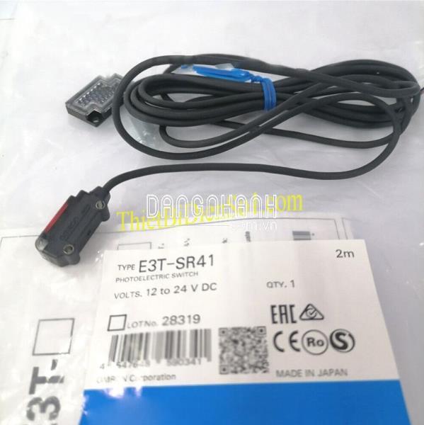 Cảm biến quang Omron E3T-SR41 2m -Cty Thiết Bị Điện Số 1