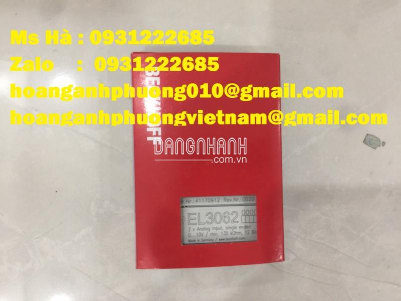 Nhập mới mô đun đầu vào EL3062 beckhoff độ phân giải cao 