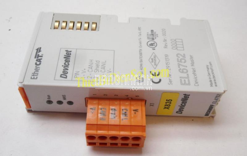 Module Beckhoff EL6752 -Cty Thiết Bị Điện Số 1