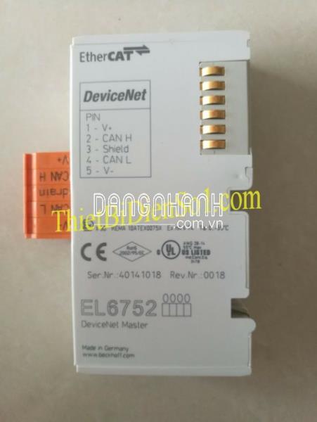 Module Beckhoff EL6752 -Cty Thiết Bị Điện Số 1