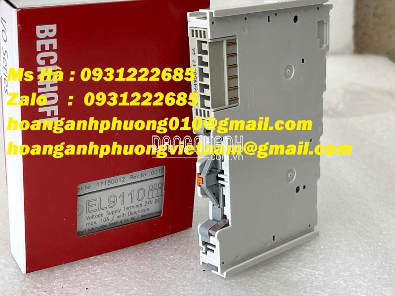 Đầu nối nguồn 24VDC beckhoff EL9110, EL9100, EL9150