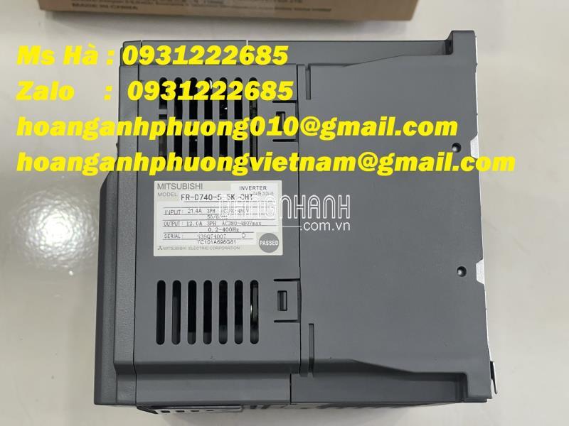 Biến tần D700 series dòng Mitsubishi FR-D740-5.5K-CHT mới 