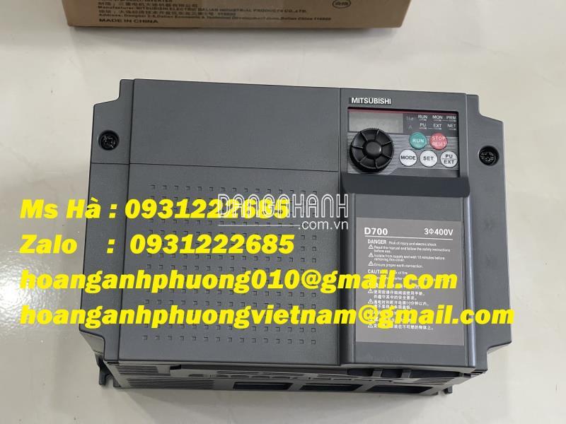 Biến tần D700 series dòng Mitsubishi FR-D740-5.5K-CHT mới 