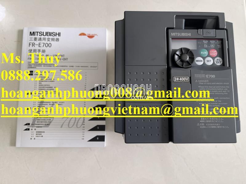 FR-E740-3.7K-CHT - Biến tần Mitsubishi 3.7kW 3 Pha 380V