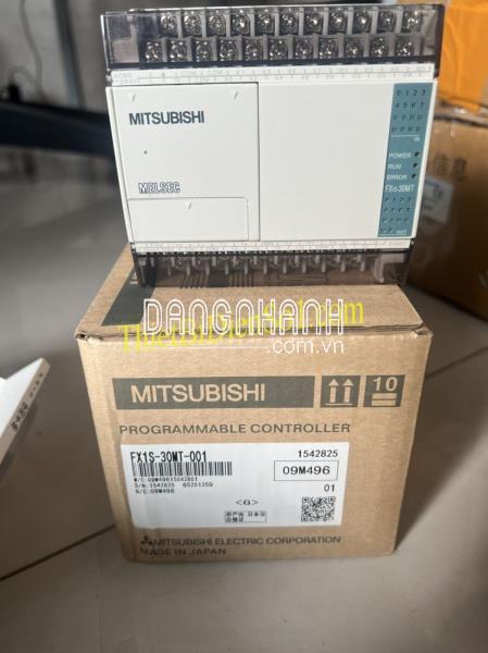 PLC Mitsubishi FX1S-30MT-001 -Cty Thiết Bị Điện Số 1