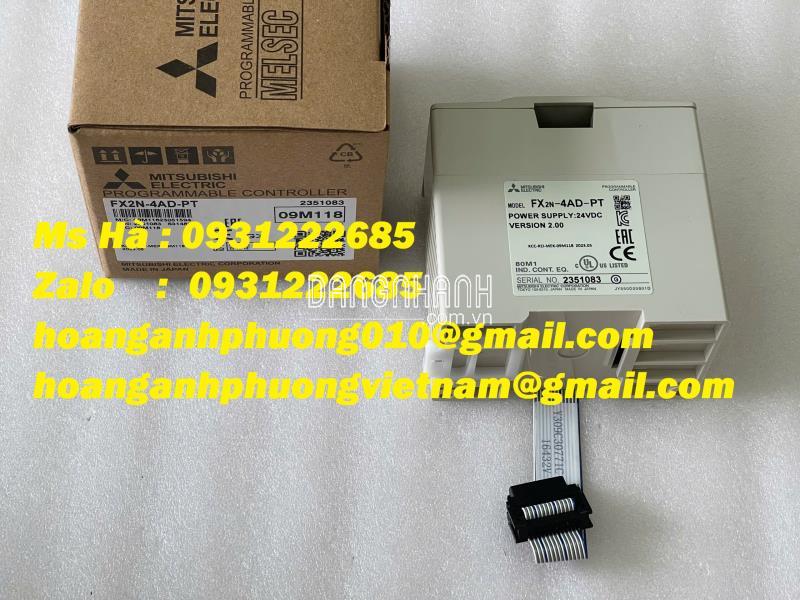 Module đọc nhiệt độ cho PLC FX series FX2N-4AD-PT mitsubishi 