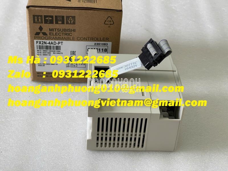 Module đọc nhiệt độ cho PLC FX series FX2N-4AD-PT mitsubishi 