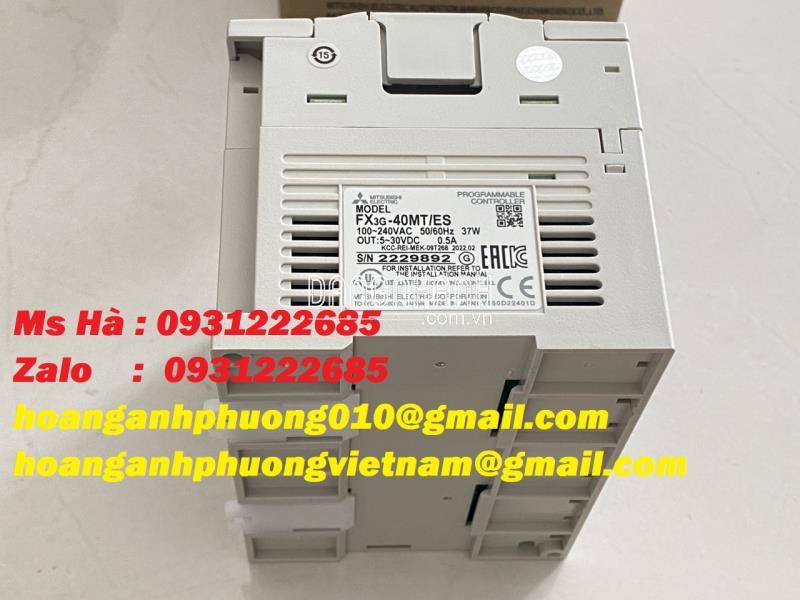 Bộ PLC - Bộ lập trình mitsubishi - chính hãng - FX3G-40MT/ES 