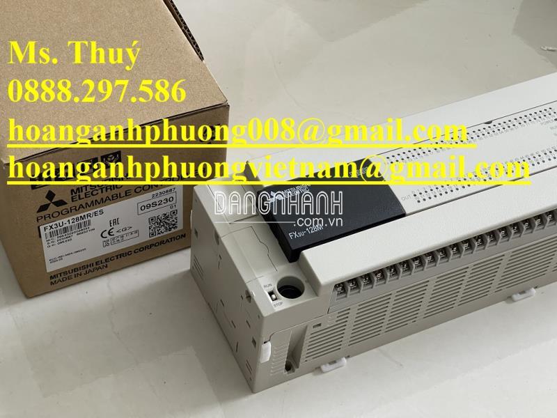 Mitsubishi FX3U-128MR/ES - Bộ lập trình PLC - Nhập khẩu Japan