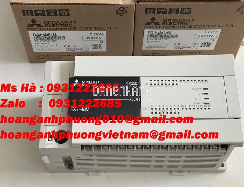 Thiết bị điện mitsubishi FX3U-48MT/ES bộ điều khiển mới 