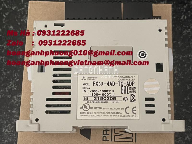 Module nhiệt độ TC FX3U-4AD-TC-ADP Mitsubishi 