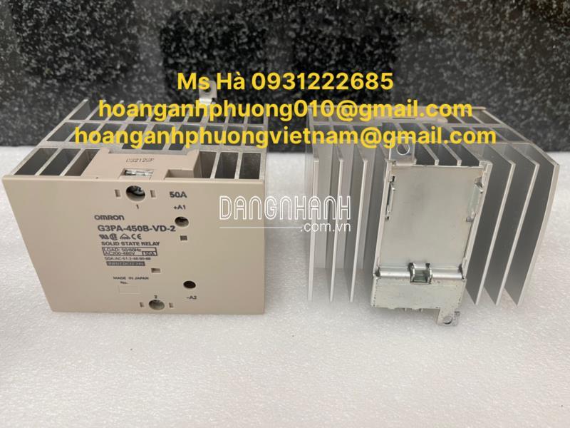 Omron | giá tốt hiện nay | Rờ le bán dẫn G3PA-450B-VD-2 