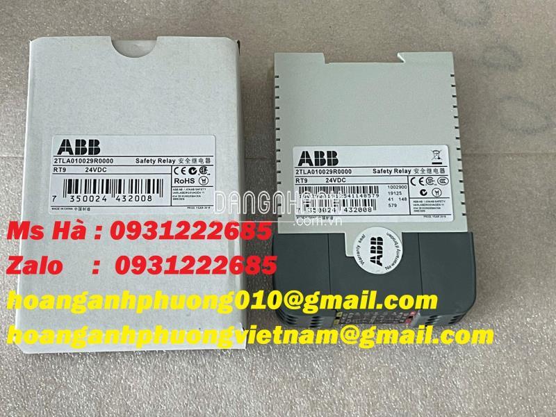 Giá tốt | Rờ le an toàn RT9 hãng ABB 2TLA010029R0000 