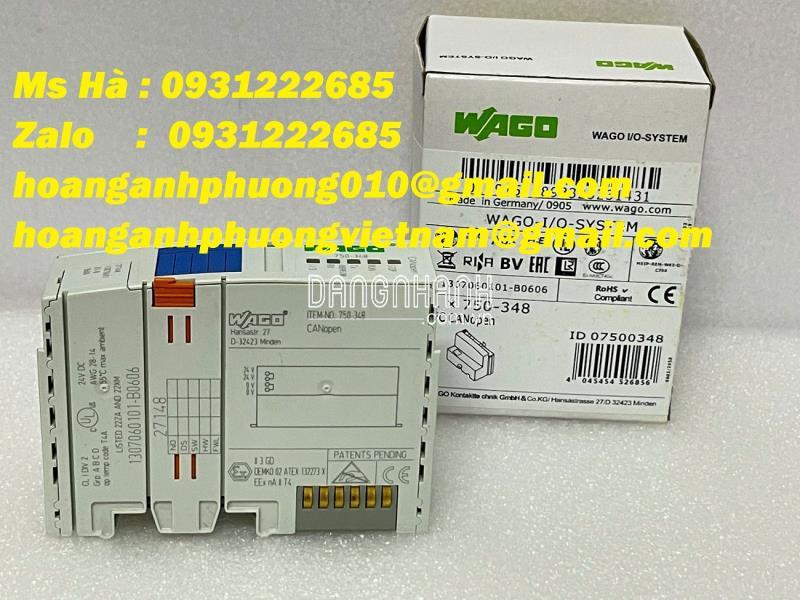 Wago 750-348 Bộ ghép nối - giá tốt - bảo hành 12 tháng 