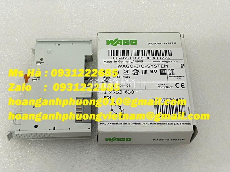 Module đầu vào 753-430 Wago - nhập khẩu giá tốt 