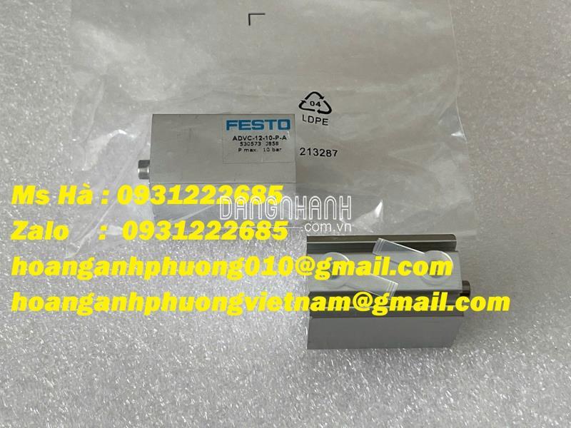 Hiệu suất cao - xi lanh tác động kép Festo ADVC-12-10-P-A 