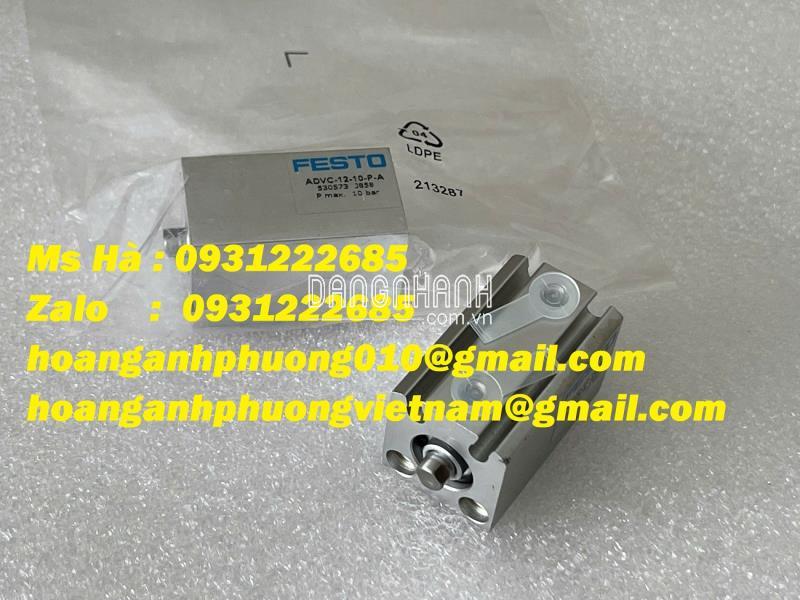 Hiệu suất cao - xi lanh tác động kép Festo ADVC-12-10-P-A 
