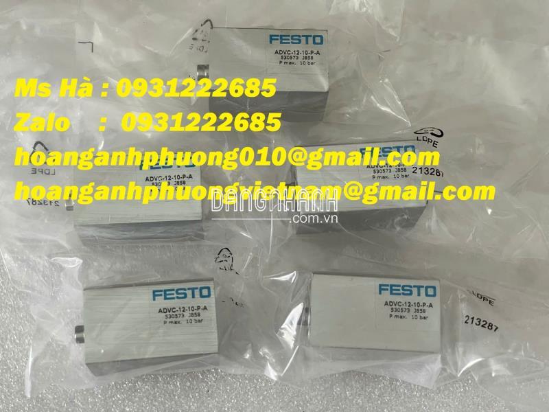 Hiệu suất cao - xi lanh tác động kép Festo ADVC-12-10-P-A 