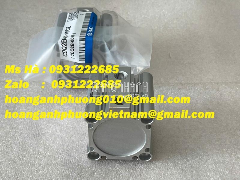 Xy lanh CQ2-Z sê ri SMC CDQ2B40-10DZ thiết kế nhỏ gọn 