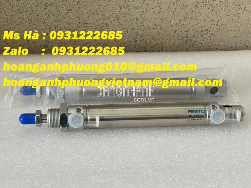 Xi lanh Festo DSNU-25-100-PPV-A giá tốt, thiết kế nhỏ gọn, hiệu quả cao 