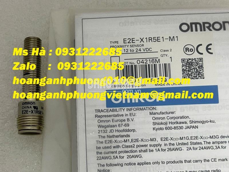 Bán cảm biến Omron E2E-X1R5E1-M1 ưu đãi giá trong tháng 