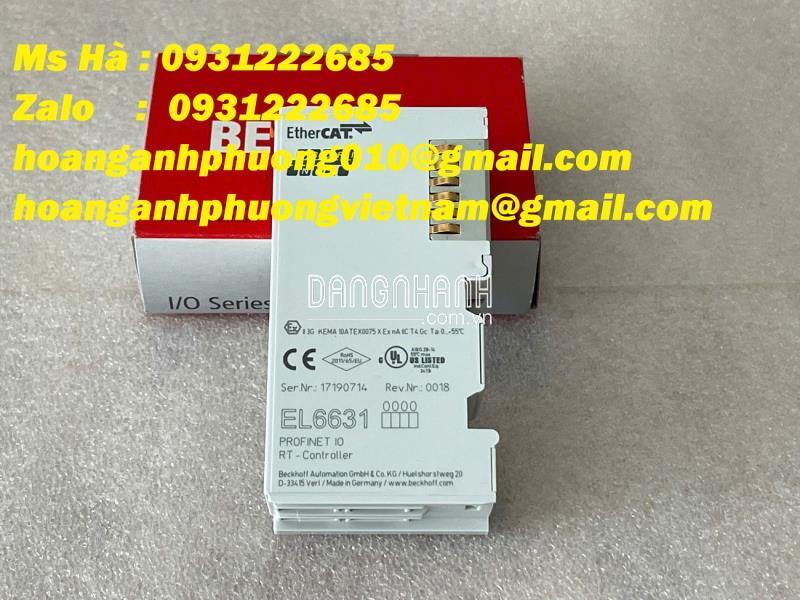 Mô đun giao tiếp EtherCAT beckhoff EL6631 chính hiệu 