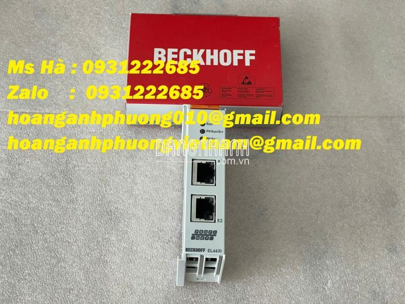 Mô đun giao tiếp EtherCAT beckhoff EL6631 chính hiệu 