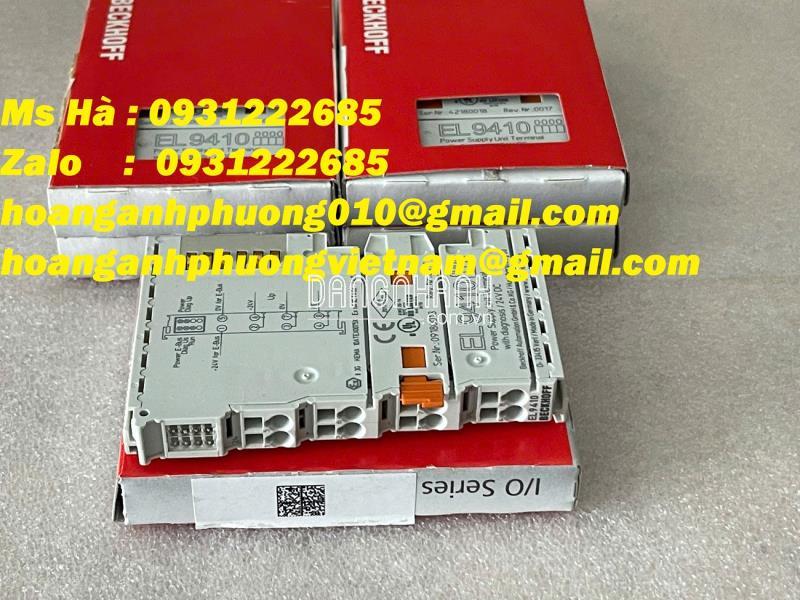 Thiết bị đầu cuối cấp điện cho E-bus EL9410 Beckhoff